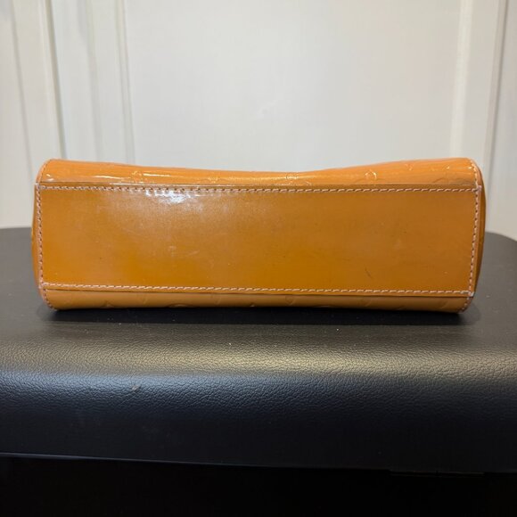 Authentic Louis Vuitton Catalina BB Vernis Patent Leather Handbag Golden - Picture 5 of 15